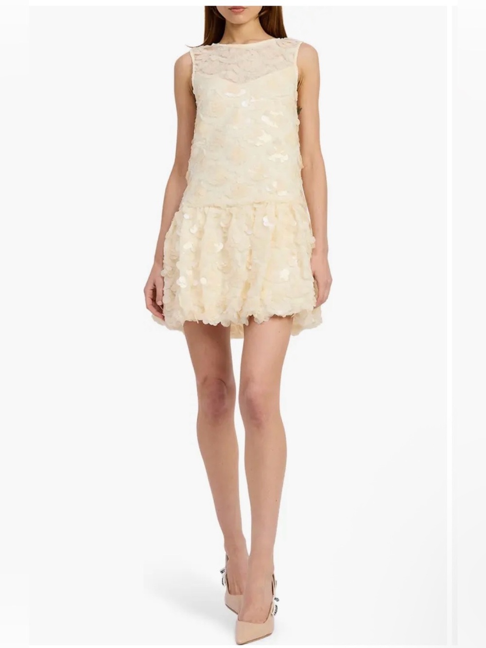 En Saison Emryn Sequin Bubble Minidress - Picture 6 of 9